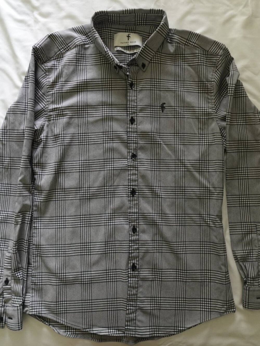Mens Casual Slim fit dress shirt